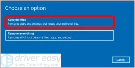 How to factory reset an HP laptop Step by step - Driver Easy