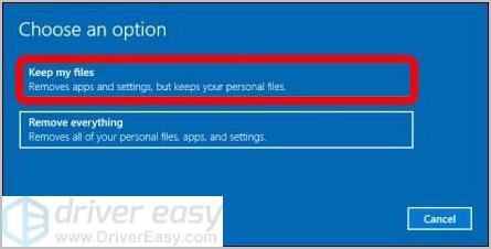 How To Factory Reset An Hp Laptop Step By Step Driver Easy