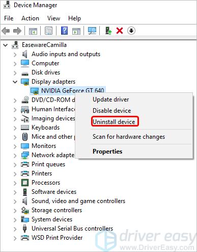 nvidia geforce 210 driver windows 10 64 bit 2018