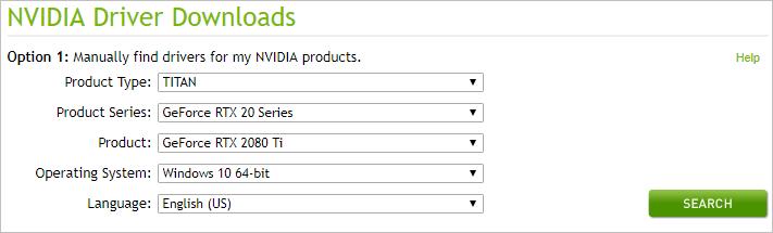 nvidia vga driver for windows 7