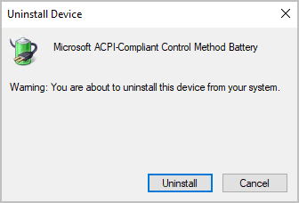 microsoft acpi-compliant control method battery driver download