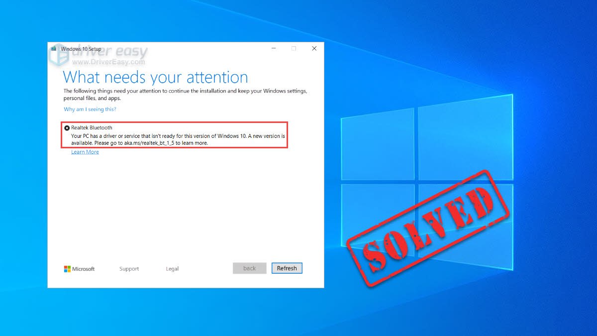 how to update bluetooth drivers windows 10