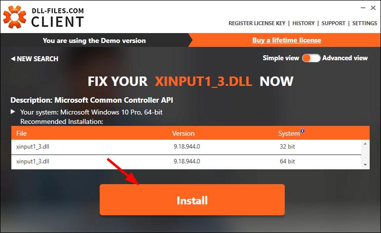 download dll files fixer file dffsetup xinput1