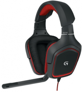 how to get rid of staticin logitech g230 microphone