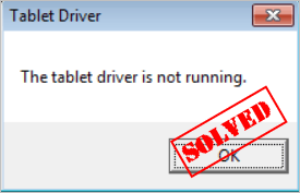 Tablet driver gui не работает