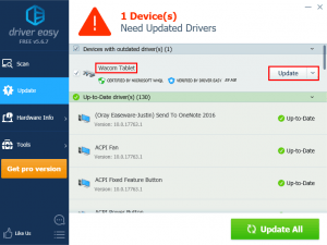 Wacom The tablet driver is not running [SOLVED] - Driver Easy