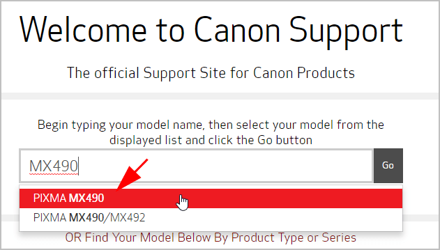 cannon mx490 printer does not scan to adobe x