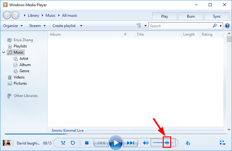 windows media player sound booster