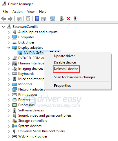 download del driver in modalità kernel windows nvidia versione 197.45