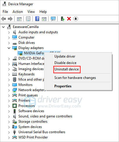 téléchargement de la version 197.45 du pilote du mode noyau Windows nvidia