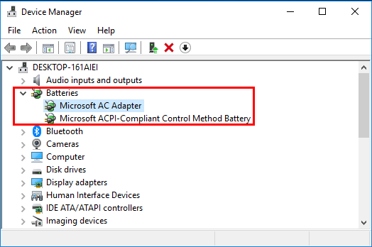 microsoft composite battery driver missing