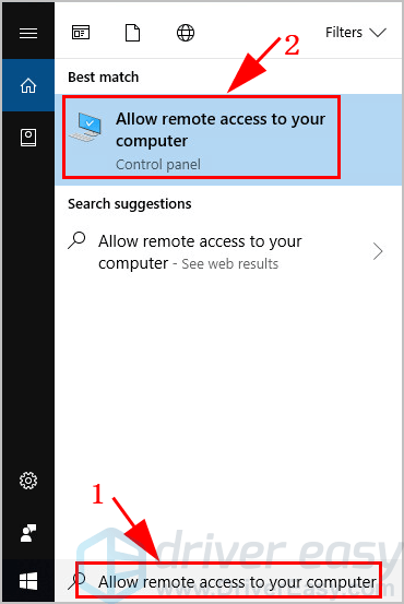 Remote access deals to windows 10