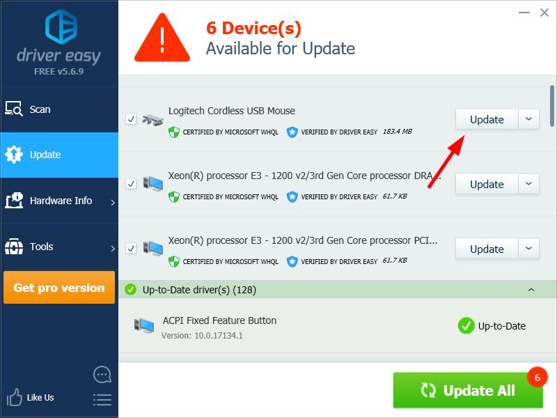 wireless mouse software update