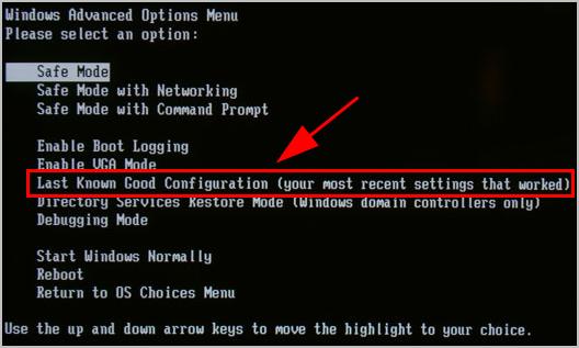 black screen windows 7 with cursor