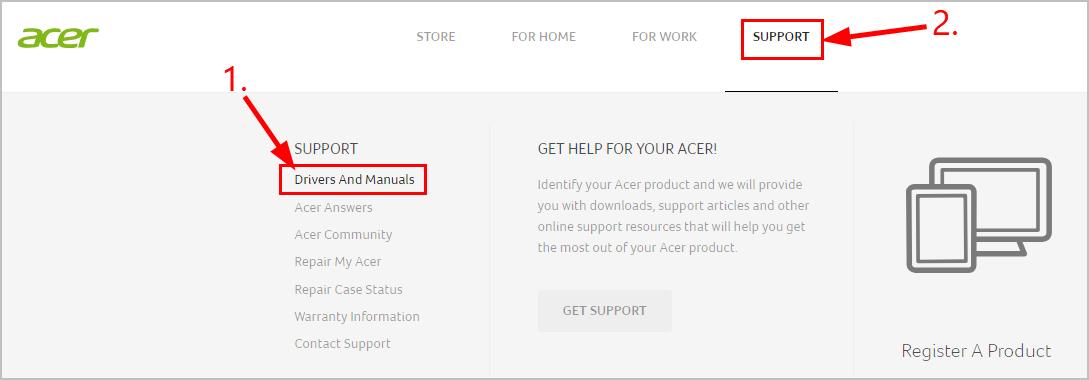 acer upgrade assistant tool download