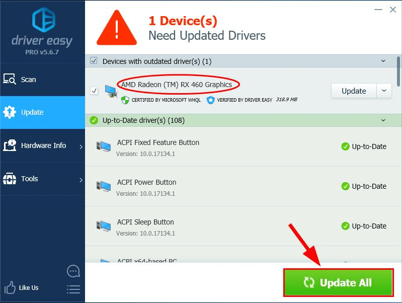 Radeon краш драйвера. Driverul. Windows update May have automatically replaced your AMD Graphics Driver.