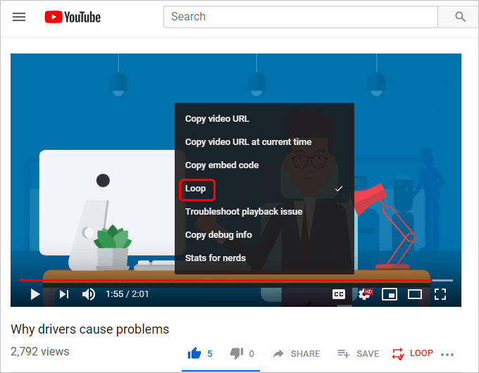 Repeattube: Loop - Auto Repeat Videos