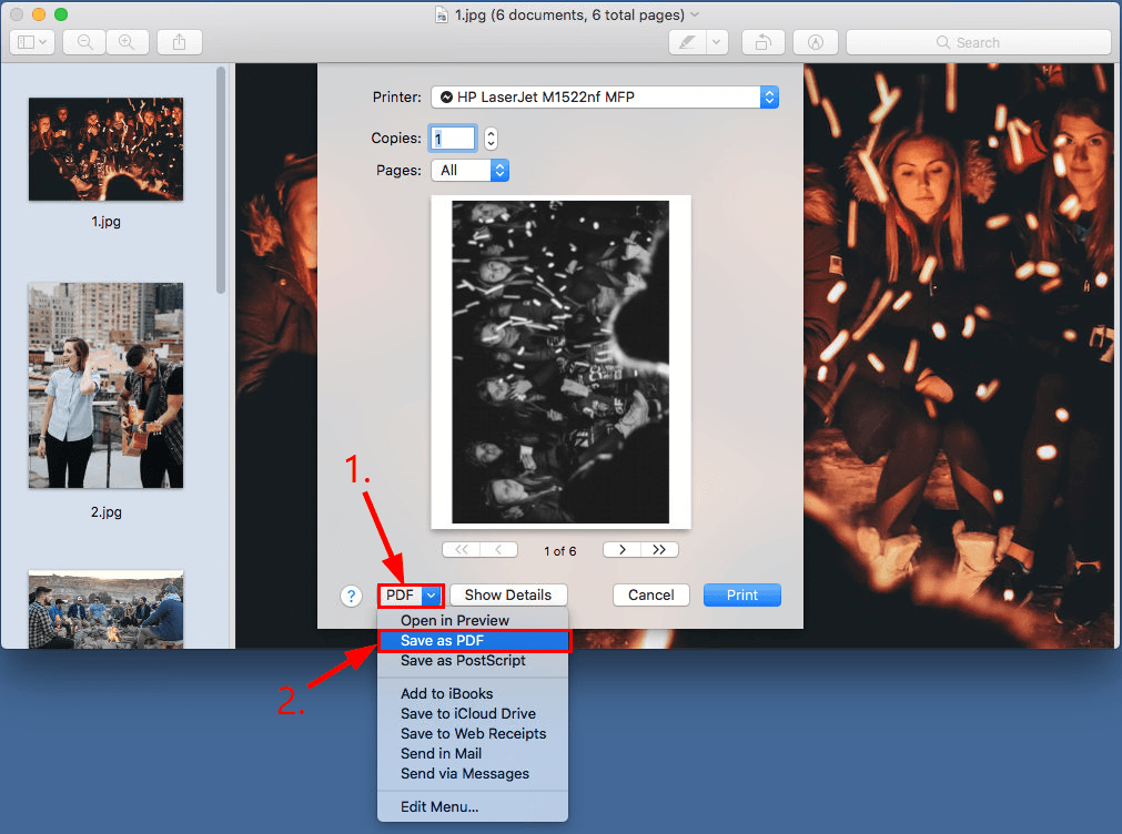 how to turn jpg to pdf mac