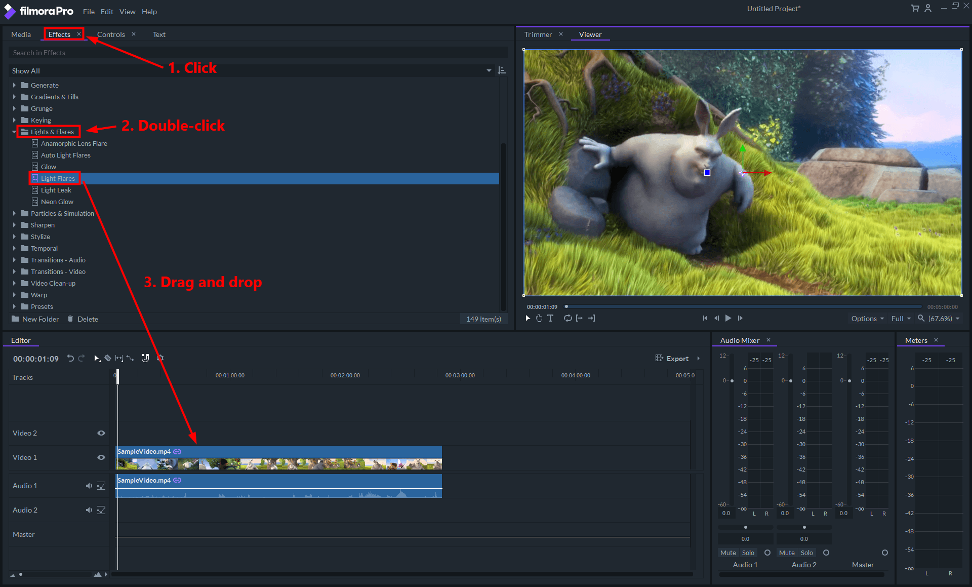 Video Editor Effects add effects to a video Quickly & Easily