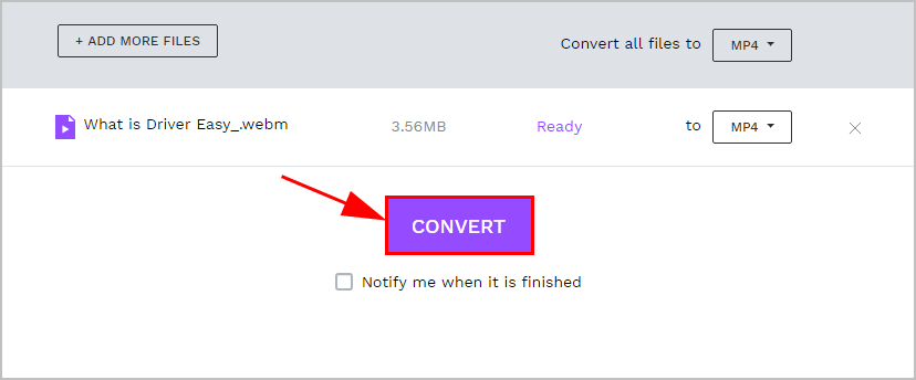 videopad convert webm to mp4