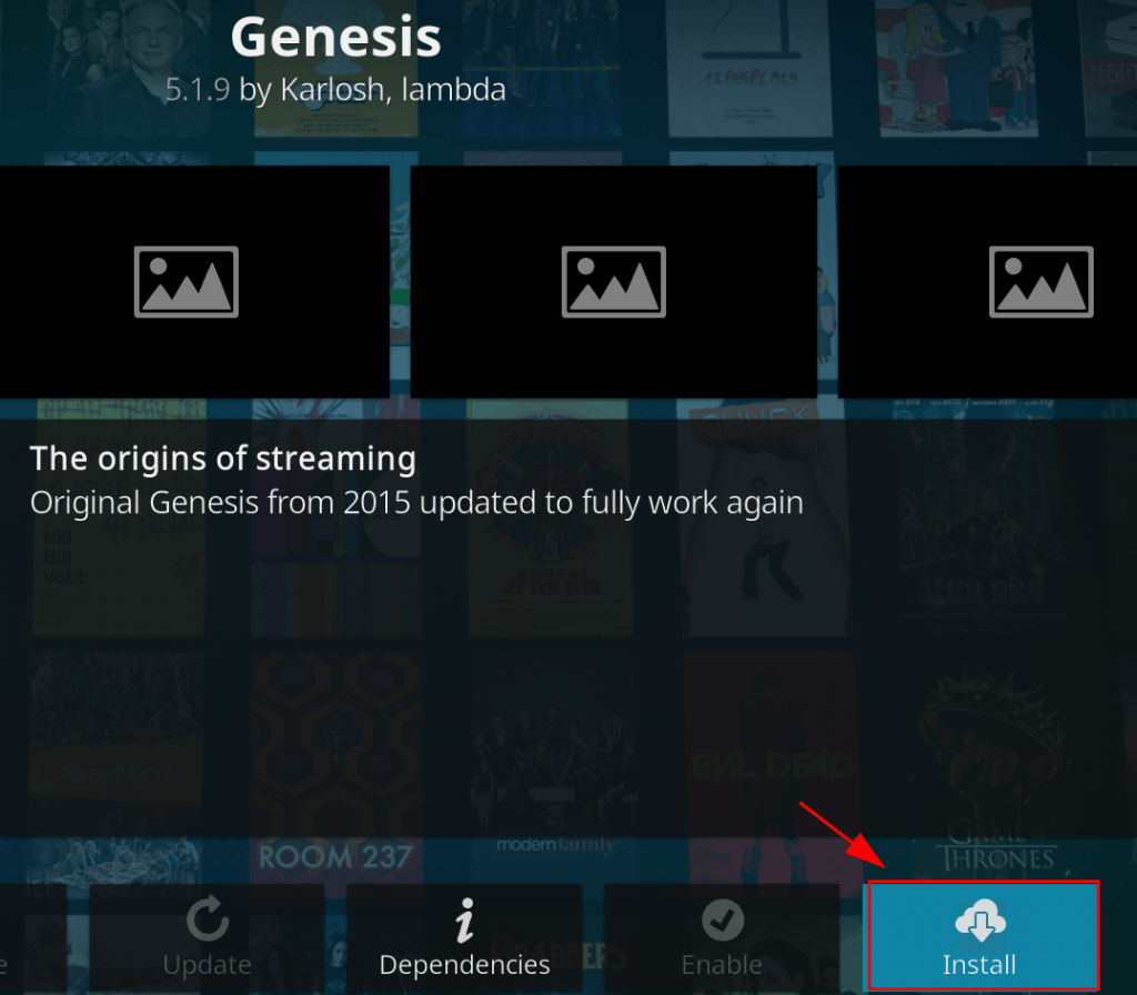 genesis tv app for mac