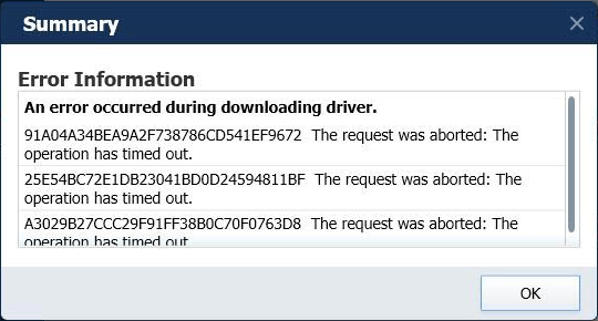 driver toolkit download error fix