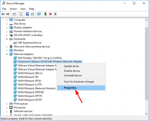 Qualcomm atheros qca61x4a wireless network adapter отключается windows 10