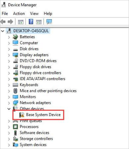 find windows device manager