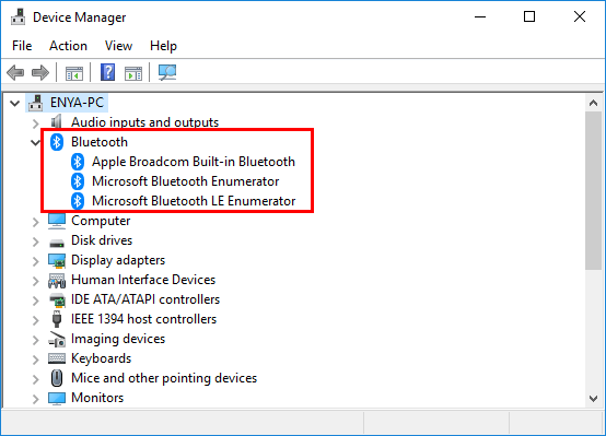 bluetooth driver for windows 10