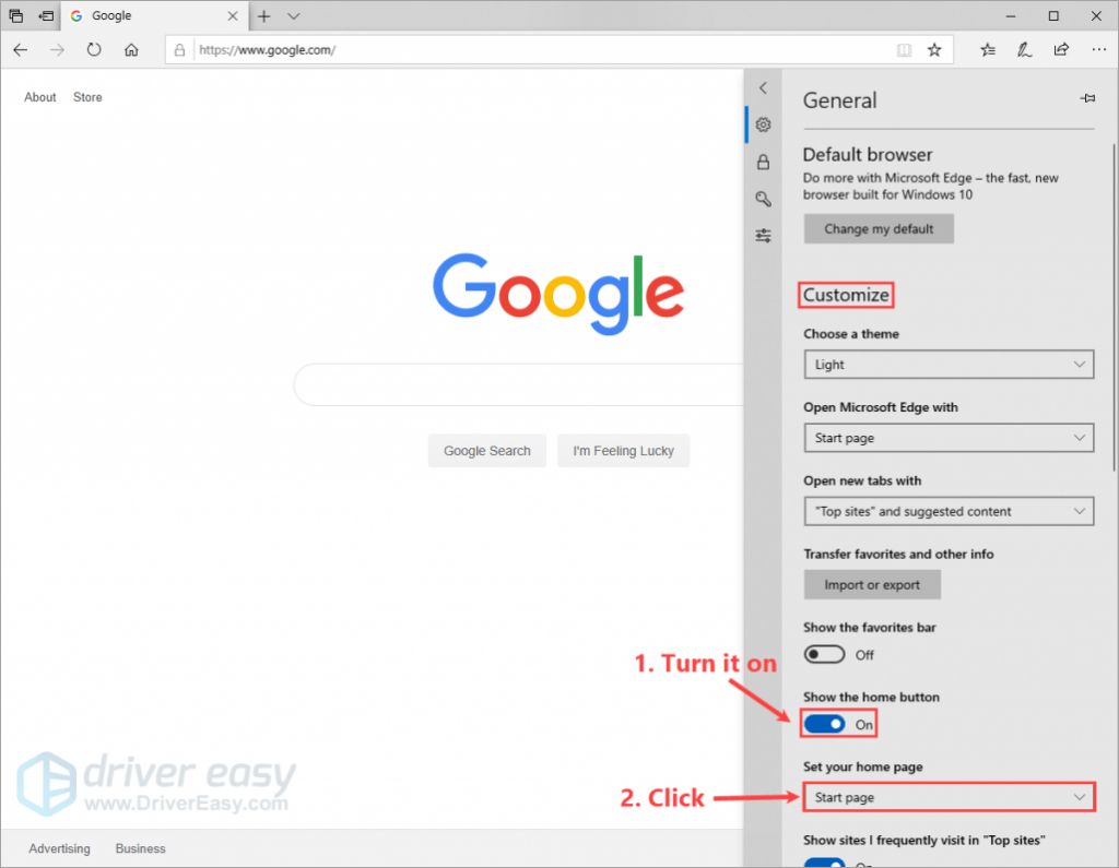 How to make Google my homepage | Quickly & Easily! - Driver Easy