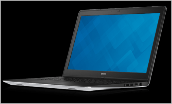 dell laptop with touch screen