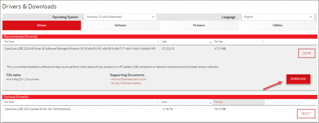 [Solved] CanoScan LiDE 220 driver issues - Driver Easy