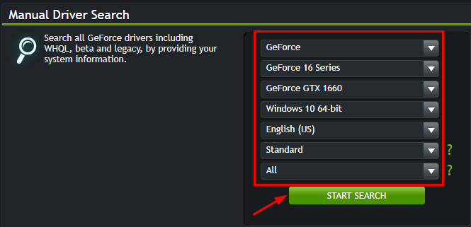 Geforce gtx 1660 cheap driver