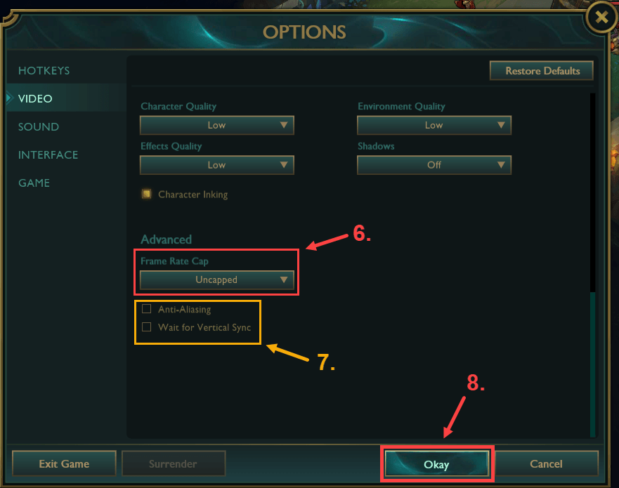 league bug on mac command tab