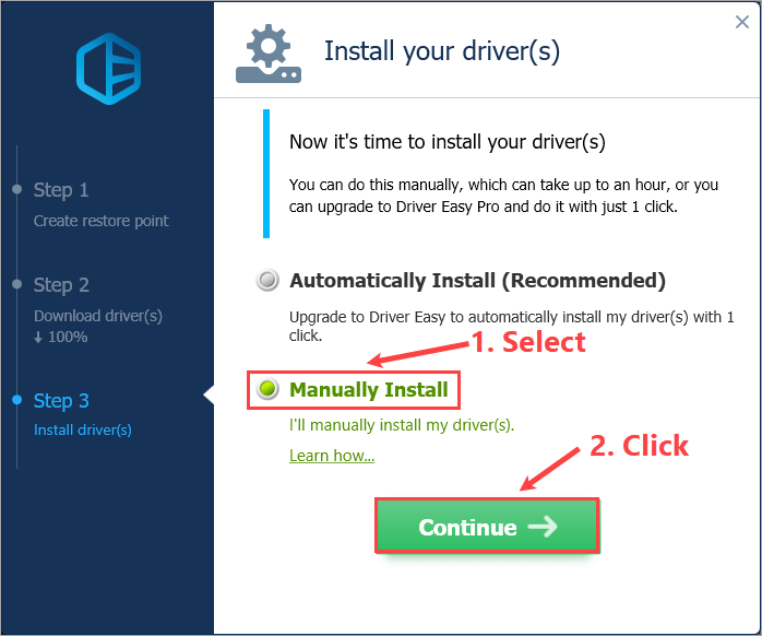 Download and install driver easy