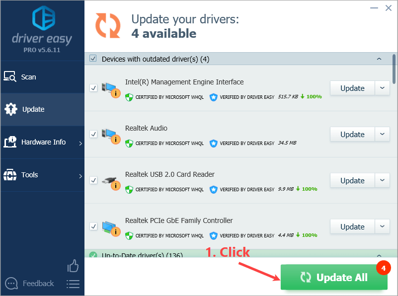 Update Drivers with the PRO Version of Driver Easy - Driver Easy