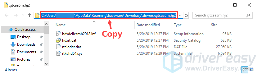 driver support registration key 2019