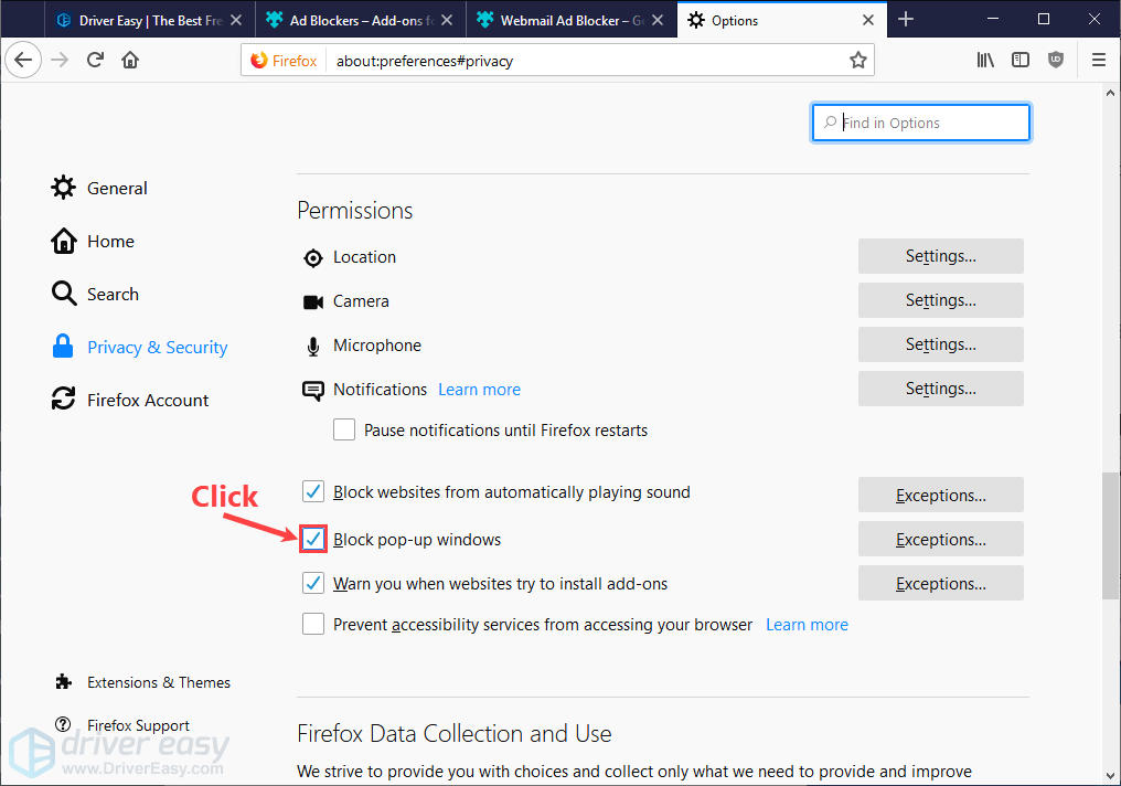 firefox ad block