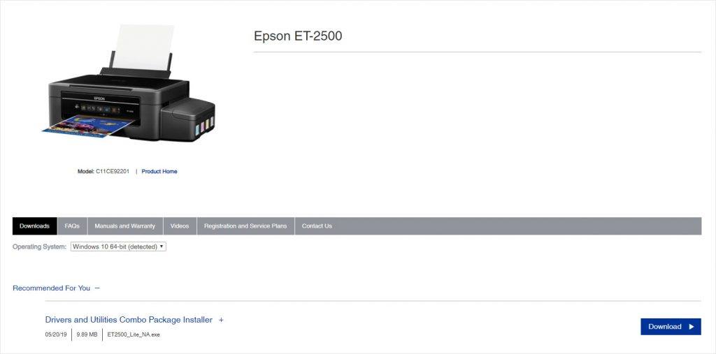 epson printer driver download for mac