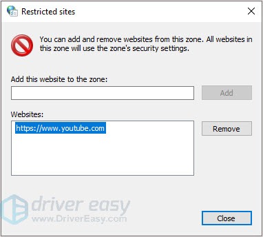 Solved How To Unblock Websites On Chrome Driver Easy