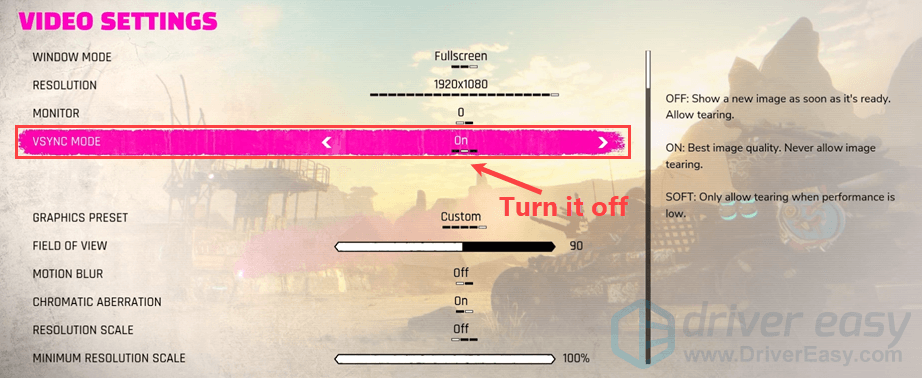 fix Rage 2 crash