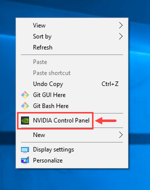 fallout 4 nvidia control panel