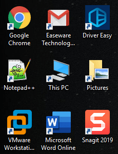 windows 10 icons keep moving