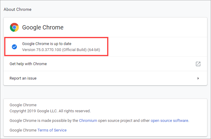 chrome not saving settings