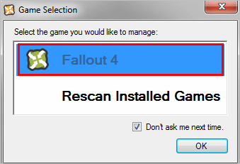 fallout 4 custom ini not configured