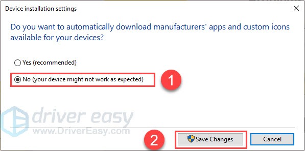 Disable display driver update windows 10 - bettascene