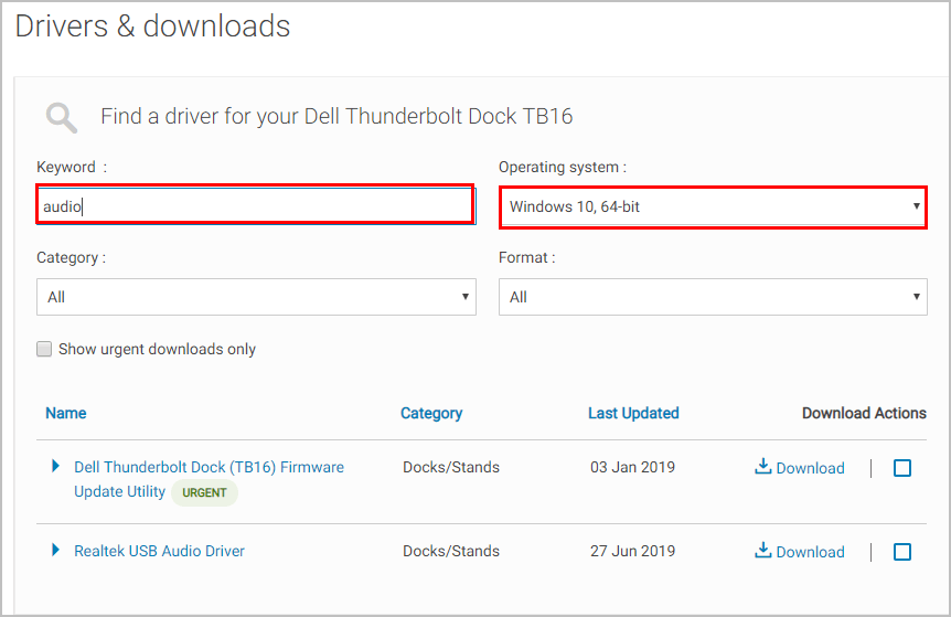 Dell Thunderbolt Dock Tb16 Drivers Download Update Driver Easy