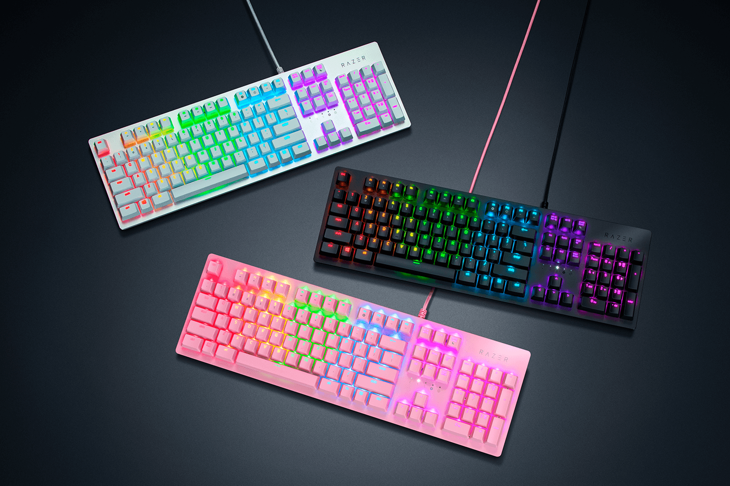 computer keyboard that lights up