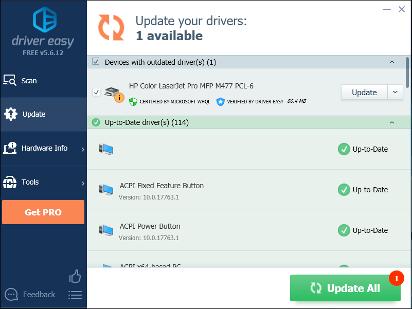 hp m477 drivers