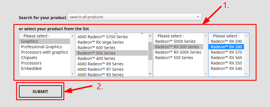radeon graphics driver update